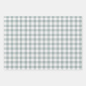 パステルギンガム ラッピングペーパーシート (正面2)