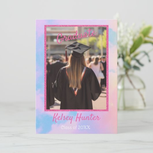 パステルクラウズグラウンディングエララバーピンクグリッター 案内状 (スタンド正面)