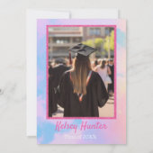 パステルクラウズディスタンスラバーエラ招待状 招待状 (裏面)