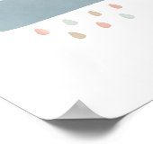 パステルクラウドガール子供部屋デコール ポスター (角)