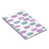 パステルクラウドパターン ノートブック (右側)