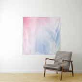 パステルクラウド：穏やかな背景パターン タペストリー (インサイチュ(横))