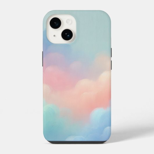 パステルクラウド iPhoneケース (裏面)