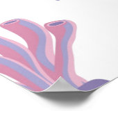 パステルクラゲ夢カスタマイズ可能 ポスター (角)