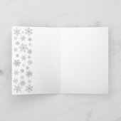 パステルクリスマスとオーナメント水彩効果 シーズンカード (内部)