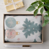 パステルクリスマスツリーオーナメントズホリデイ 薄葉紙 (ギフト)