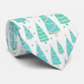 パステルクリスマスツリーフォレスト ネクタイ (ロール)