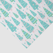 パステルクリスマスツリーフォレスト 薄葉紙 (詳細)