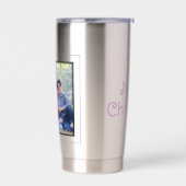 パステルクリスマスツリー 保温保冷タンブラー (左面)