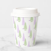 パステルクリスマスツリー 紙コップ (正面)