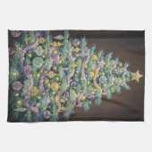 パステルクリスマス キッチンタオル (横)