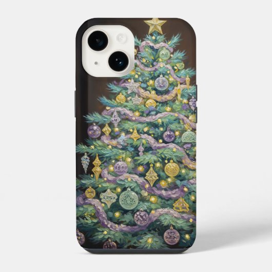 パステルクリスマス iPhoneケース (裏面)