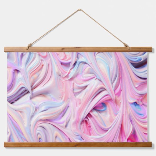 パステルクリーミーつや消し 吊り下げ型タペストリー (正面)