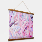 パステルクリーミーつや消し 吊り下げ型タペストリー (傾斜あり)