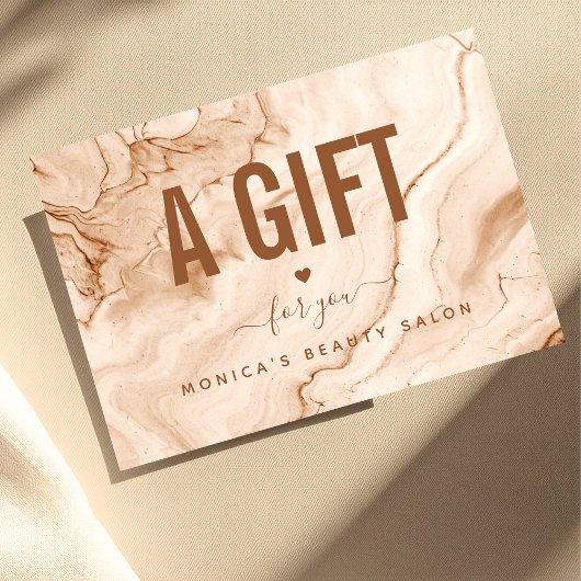 パステルクリームマーブルシックエレガント美しいサロンラブ