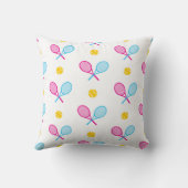 パステルクロステニスラケット白 クッション (裏面)