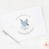 パステルクロチェットフックアンドヤーン数々の目的 ラウンドシール (封筒)