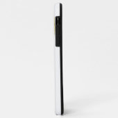 パステルクールアクアとパープルアゲイトとモノグラム Case-Mate iPhoneケース (裏面/左)