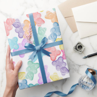 パステルグミベアズパーティーラッピング紙 ラッピングペーパー
