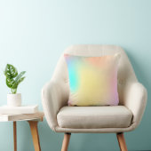 パステルグラデーションカラフル クッション (椅子)