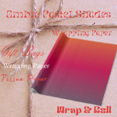 パステルグラデーションシェード ラージペーパーバッグ