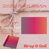 パステルグラデーションシェード ラージペーパーバッグ