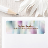 パステルグラデーションスクリプト名前をカスタムする差出人住所 ラベル (インサイチュ)