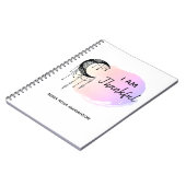 *~*パステルグラデーションムーンボホ感謝ジャーナル ノートブック (左側)