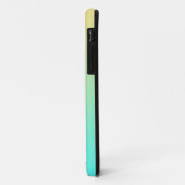 パステルグラデーション背景 ターコイズイエロー Case-Mate iPhoneケース (裏面/左)