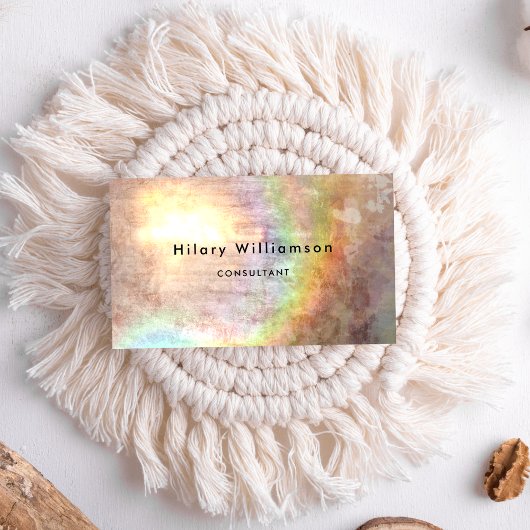 パステルグランジタンベージュ 名刺