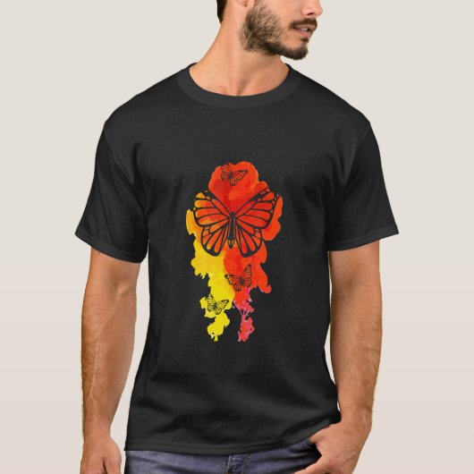 パステルグランジモナークバタフライ2 Tシャツ (正面)