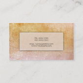 パステルグランジ名刺 名刺 (裏面)