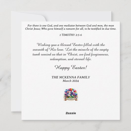 パステルグリッターウォーターカラーラムフローライースター シーズンカード (裏面)