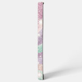 パステルグリッタースワールフォンケース SAMSUNG GALAXYケース (左側面)