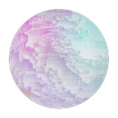 パステルグリッチ カッティングボード (正面)