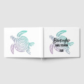 パステルグリーンパープルトバルタートルファミリー懇親会 ゲストブック (全面)