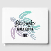 パステルグリーンパープルトバルタートルファミリー懇親会 ゲストブック (正面)