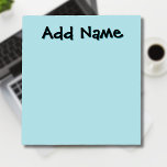 パステルグリーンユニークパーソナライズされた先生 ノートパッド<br><div class="desc">パステルシンプルグリーンユニークメモパーソナライズされた帳。手書カジュアルき文字。名、姓、イニシャル文字を追加。お客様の用途に合カスタムわせてカスタマイズ「クリックIt」ボタンでカスタマイズ、背景色、フォントスタイル、フォント色を変更する。</div>