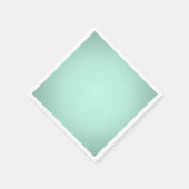 パステルグリーン無地の色 スタンダードカクテルナプキン (角)