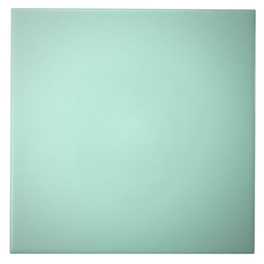 パステルグリーン色 タイル (正面)