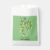 パステルグリーンmistletoe フェイバーバッグ (正面)