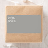 パステルグレー出荷ラベル ラベル (インサイチュ)