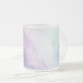 パステルグローガラス フロストグラスマグカップ (正面右)