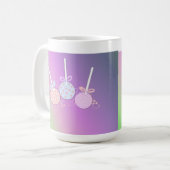パステルケーキポップス コーヒーマグカップ (正面左)