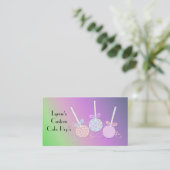 パステルケーキポップ 名刺 (スタンド正面)