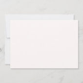 パステルコケットアイスクリームガールズ誕生日写真 サンキューカード (裏面)