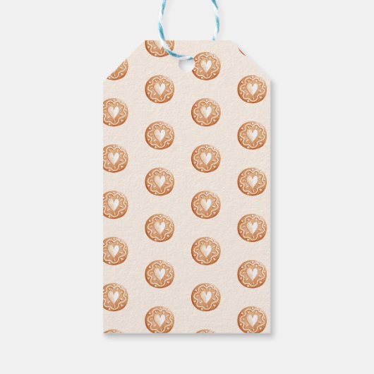 パステルココアマグクッキーメリークリスマス ギフトタグ (裏面)