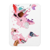 パステルコメスティックスワールドマップ マグネット (縦)