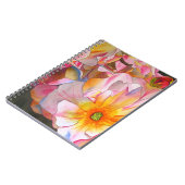 パステルコルネリアバラウォーターカラーアート絵画ズ ノートブック (左側)