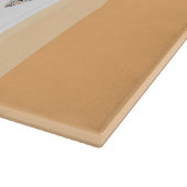 パステルコーヒーポットガラス付き白黒 カッティングボード (角)